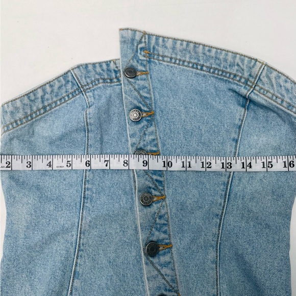 GRLFRND Alina Denim Corset Size Medium. Pre-loved, like new. - Picture 9 of 9
